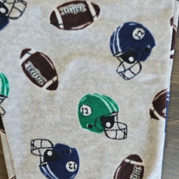 Carter's Green "Daddy's Champion" Football Pajama Set 24M - Picture 9 of 10